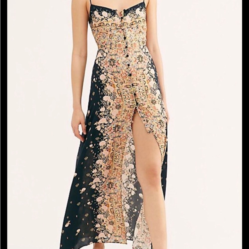 Free people new with tags maxi dress
